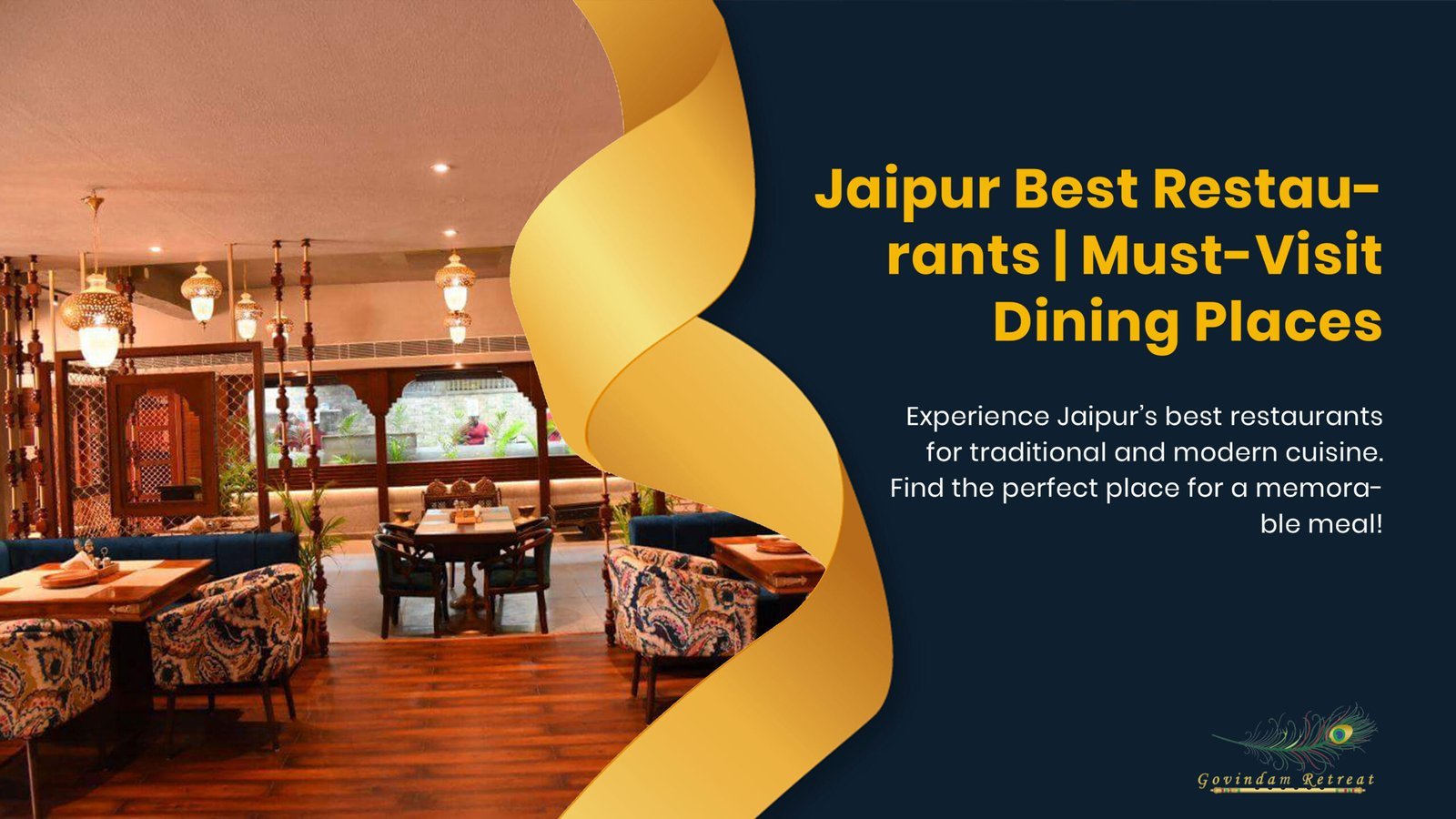 Jaipur Best Restaurants | Culinary Destinations of Distinction