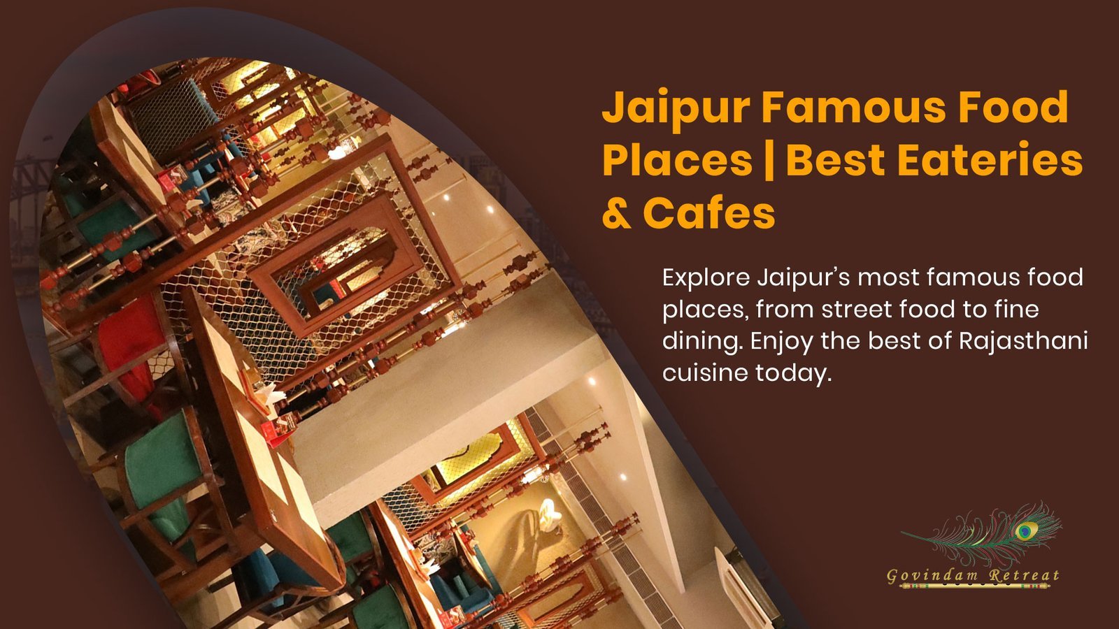 Jaipur Famous Food Places | Culinary Destinations of Distinction