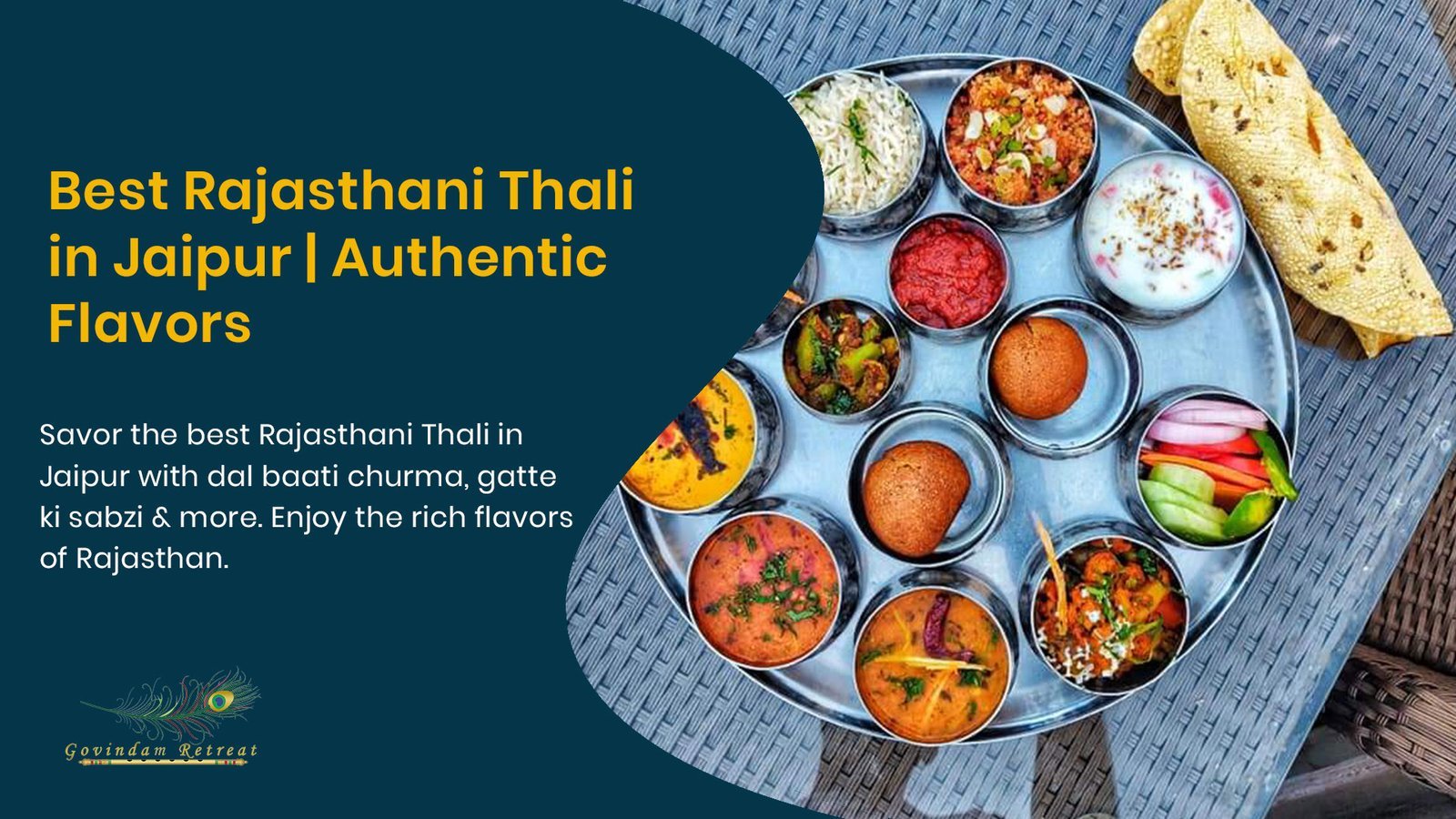 Best Rajasthani Thali in Jaipur | Authentic Culinary Experience