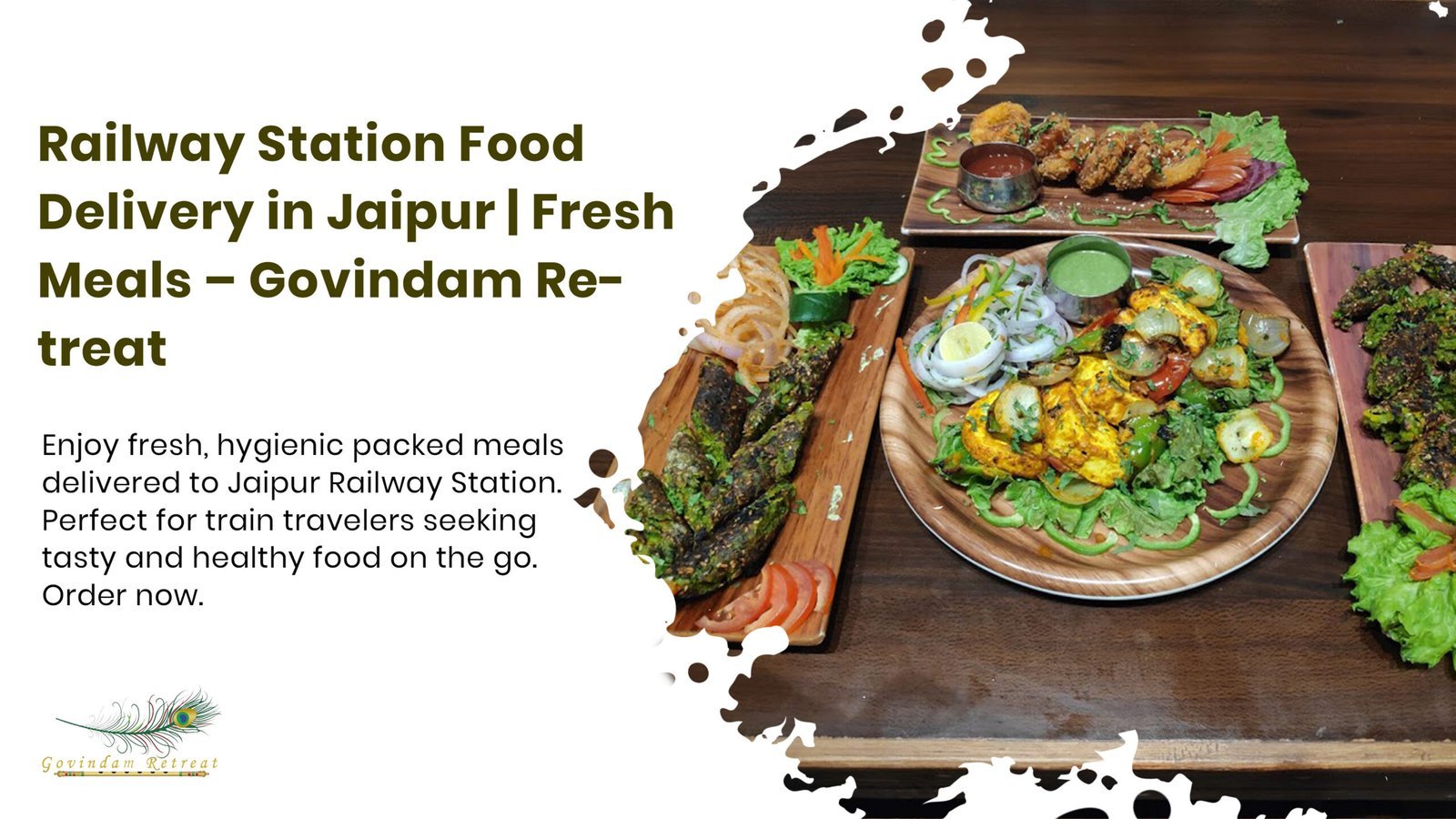 Railway Station Meal Delivery in Jaipur