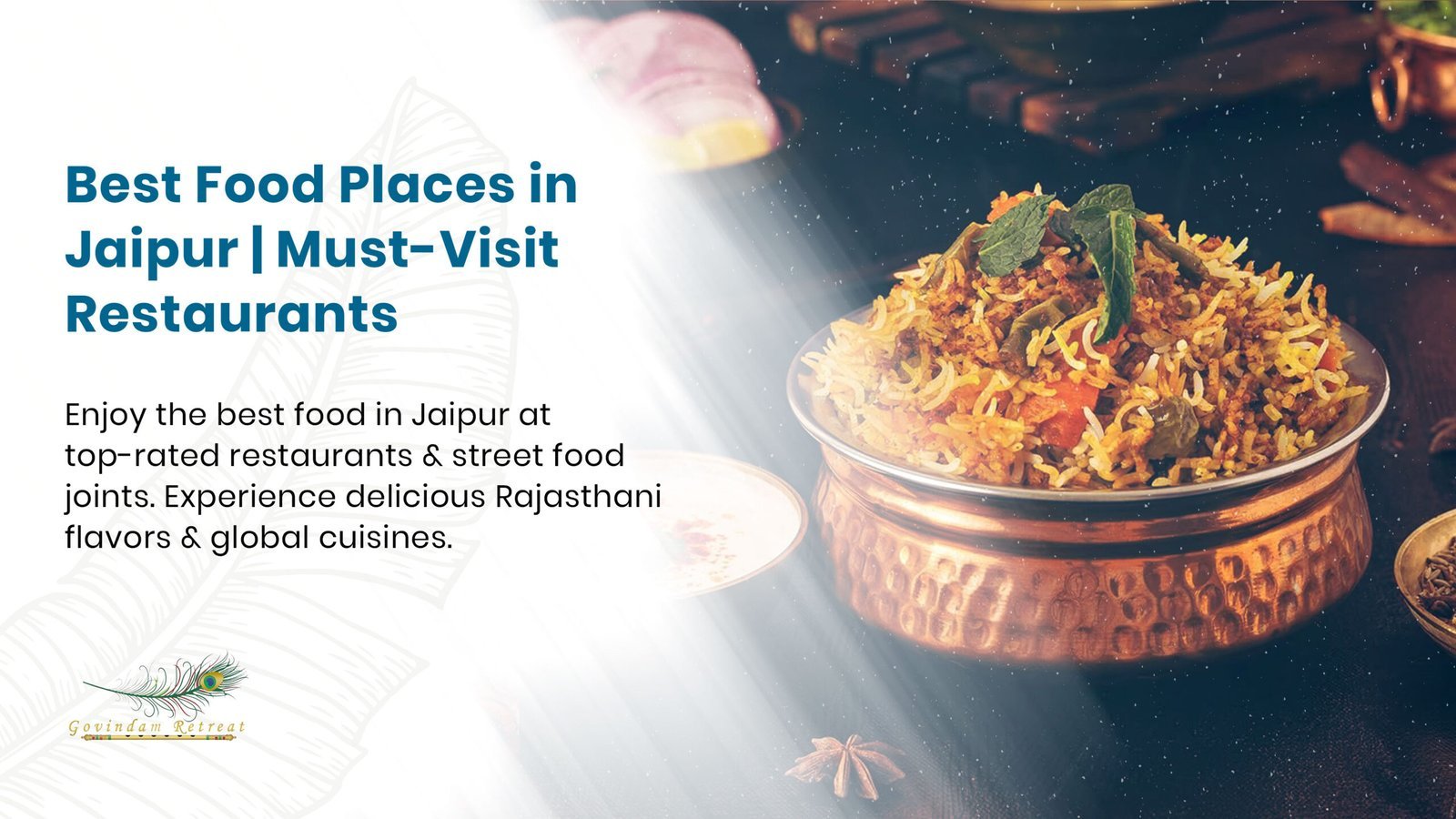 Best Food Places in Jaipur | Culinary Destinations Unveiled