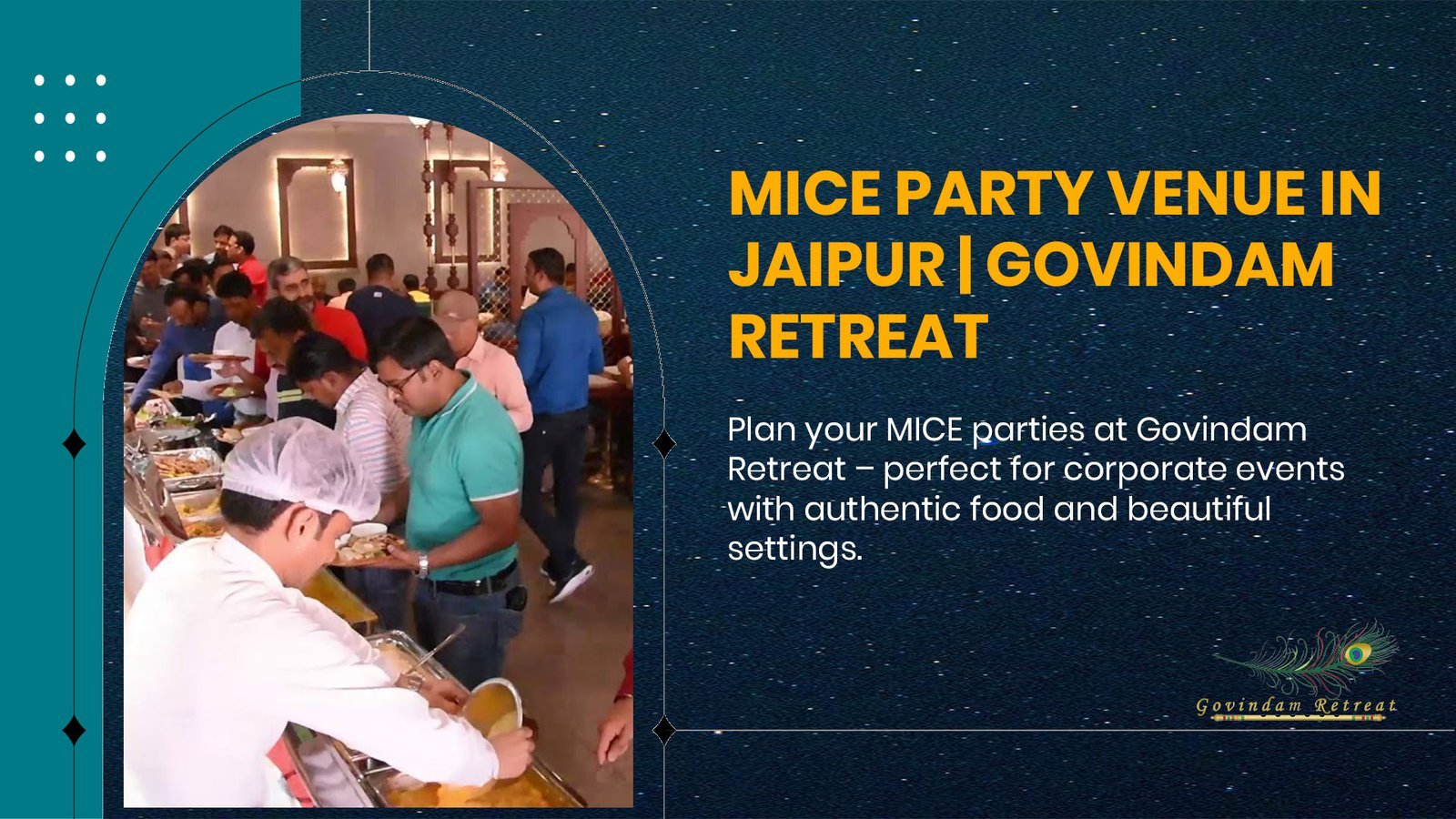 MICE Party Venue in Jaipur: Elevate Your Corporate Events at Govindam Retreat