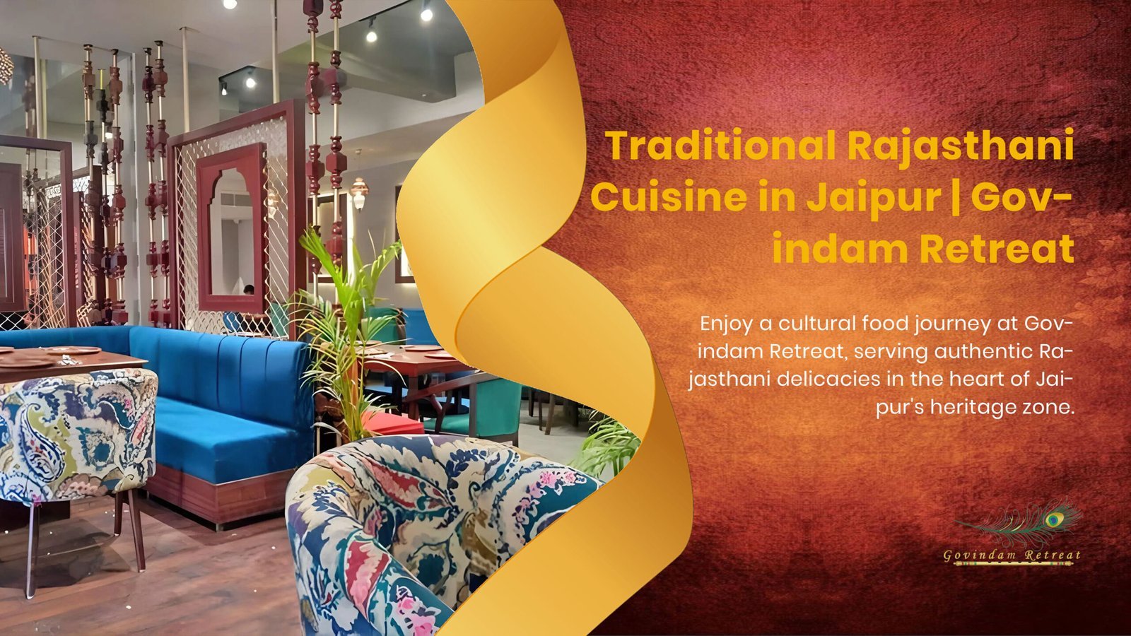 Traditional Rajasthani Cuisine at Govindam Retreat: Authentic Flavors of the Desert Kingdom