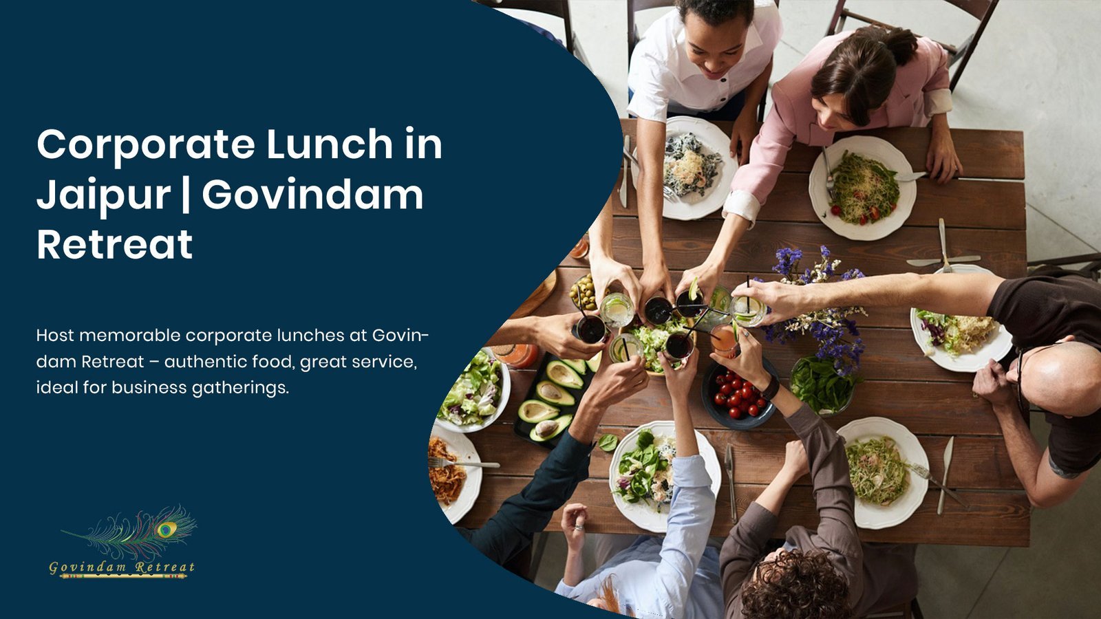 Corporate Lunch in Jaipur: Elevate Your Business Dining at Govindam Retreat