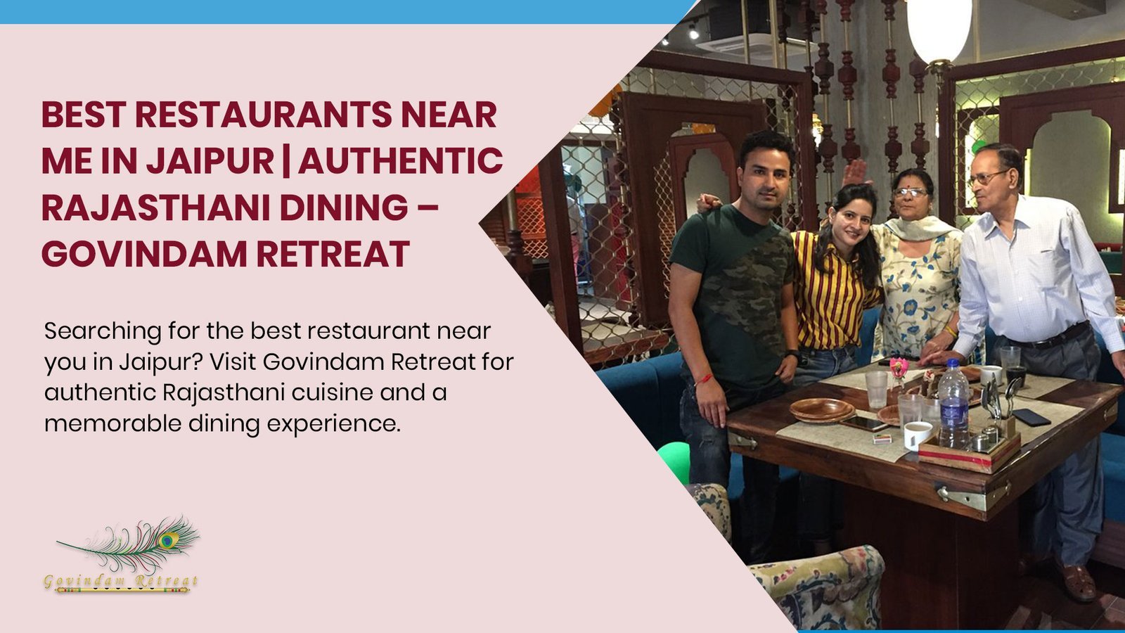 Best Restaurant Near in Jaipur Govindam Retreat: Ultimate Guide to Exceptional Dining