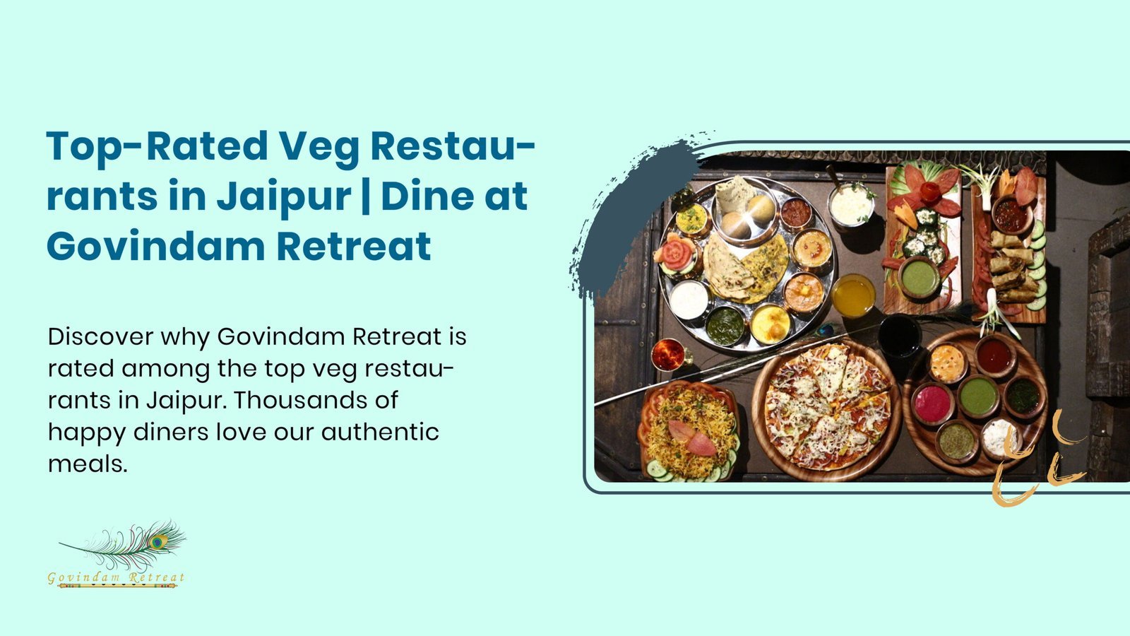 Top Rated Veg Restaurants in Jaipur: Why Govindam Retreat Stands Out