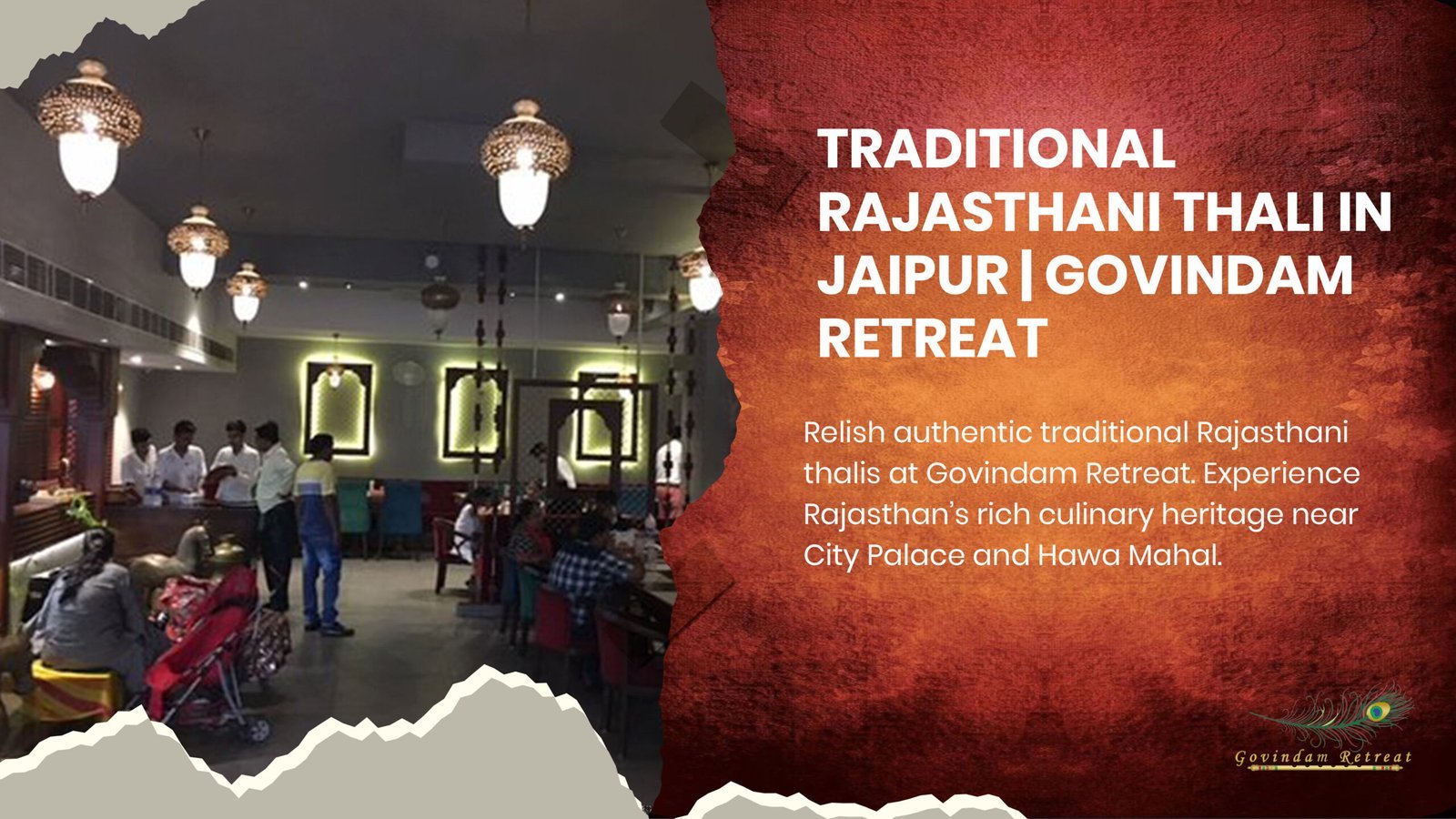 9 Exquisite Traditional Rajasthani Thali in Jaipur: Govindam Retreat’s Spectacular Feast