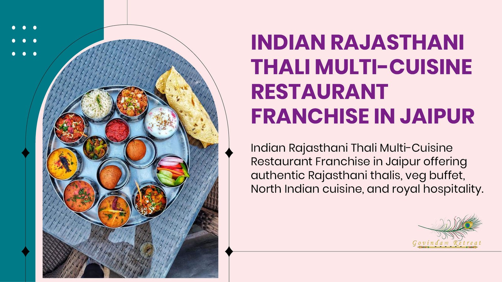 Ultimate Rajasthani Thali Franchise Jaipur: 15 Winning Reasons