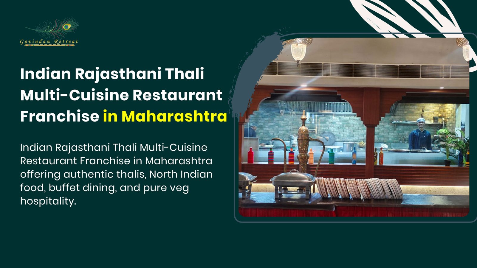 Indian Rajasthani Thali Multi-Cuisine Restaurant Franchise Maharashtra