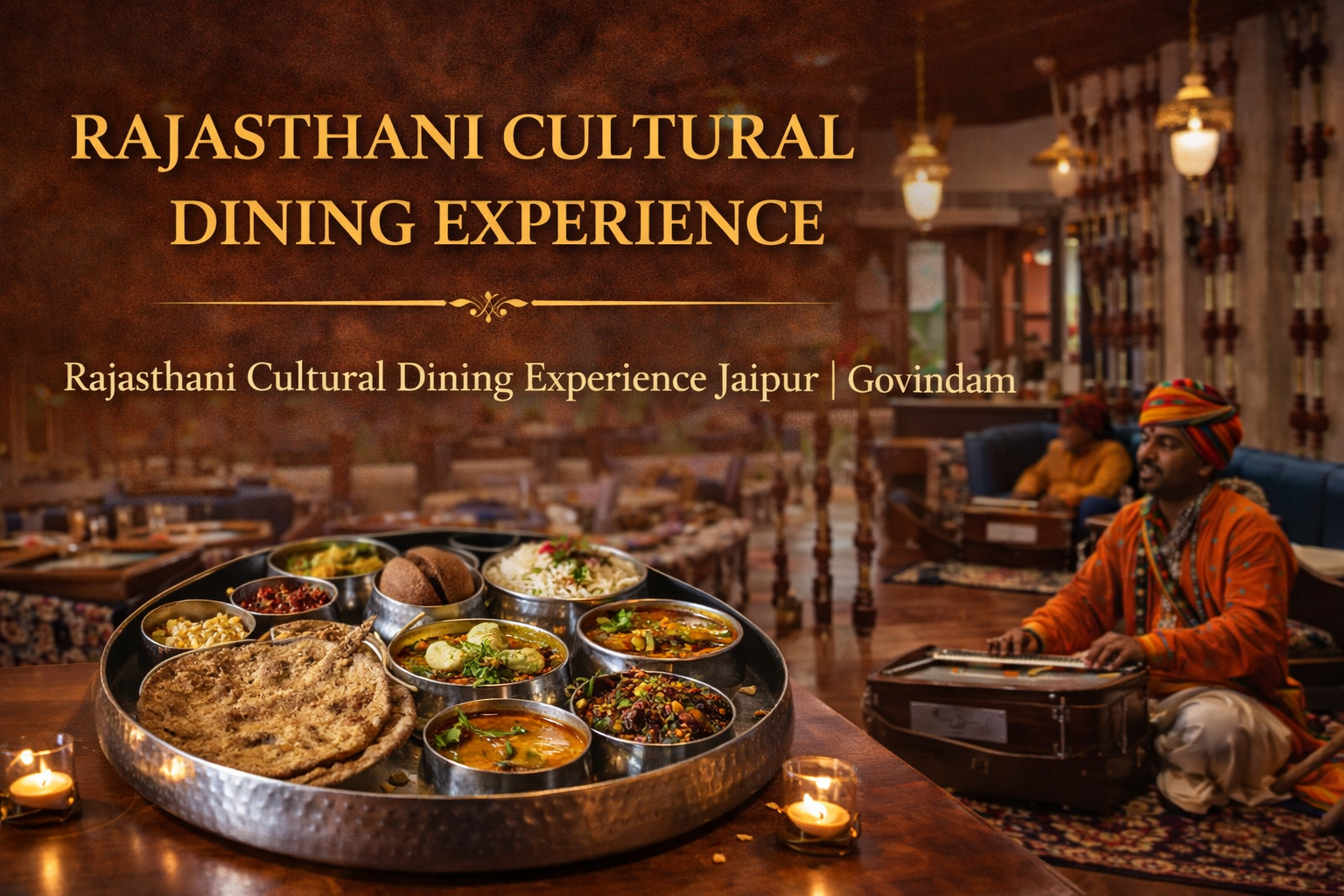 Rajasthani Cultural Dining Experience Jaipur | Govindam